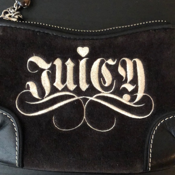 Juicy Couture black wristlet - Picture 5 of 6
